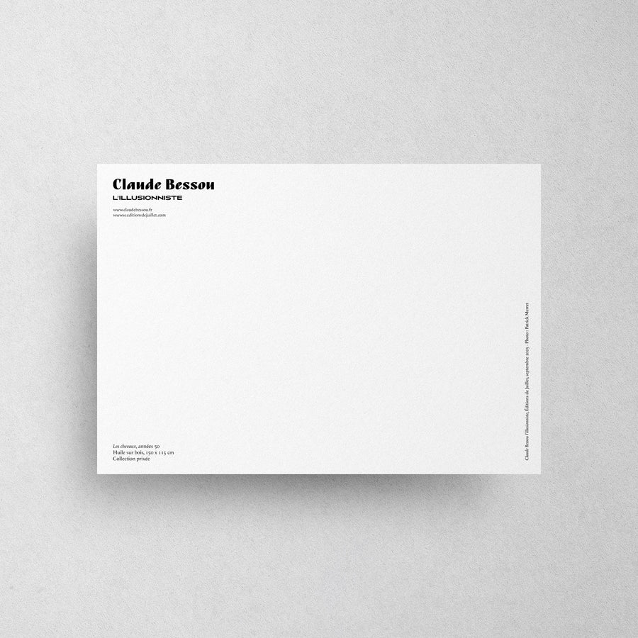 Cartes postales Claude Bessou