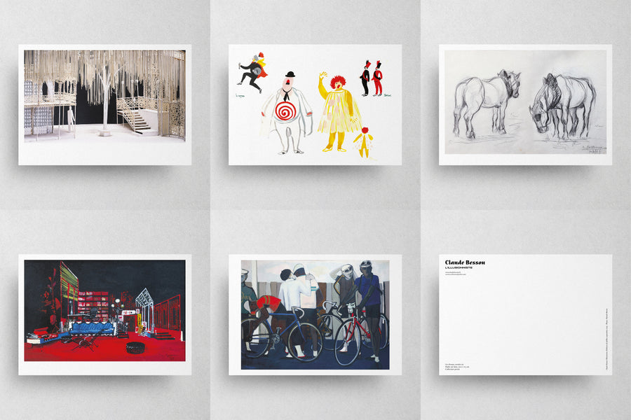 Cartes postales Claude Bessou