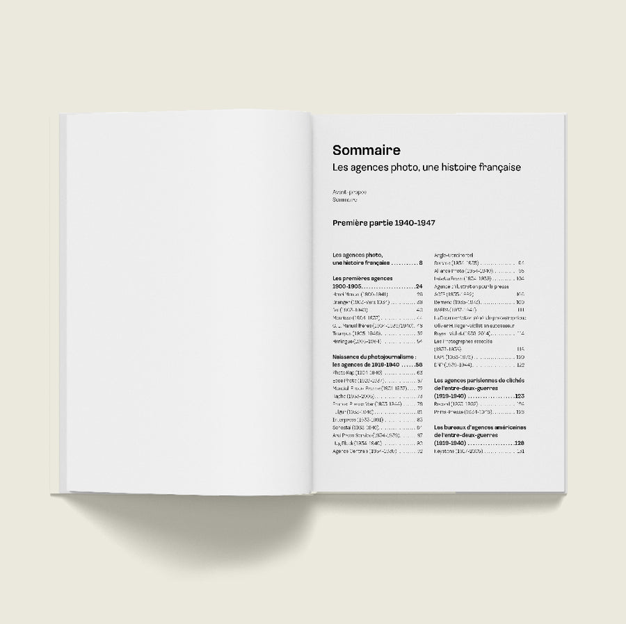 Les agences photo, une histoire française - Les Editions de Juillet