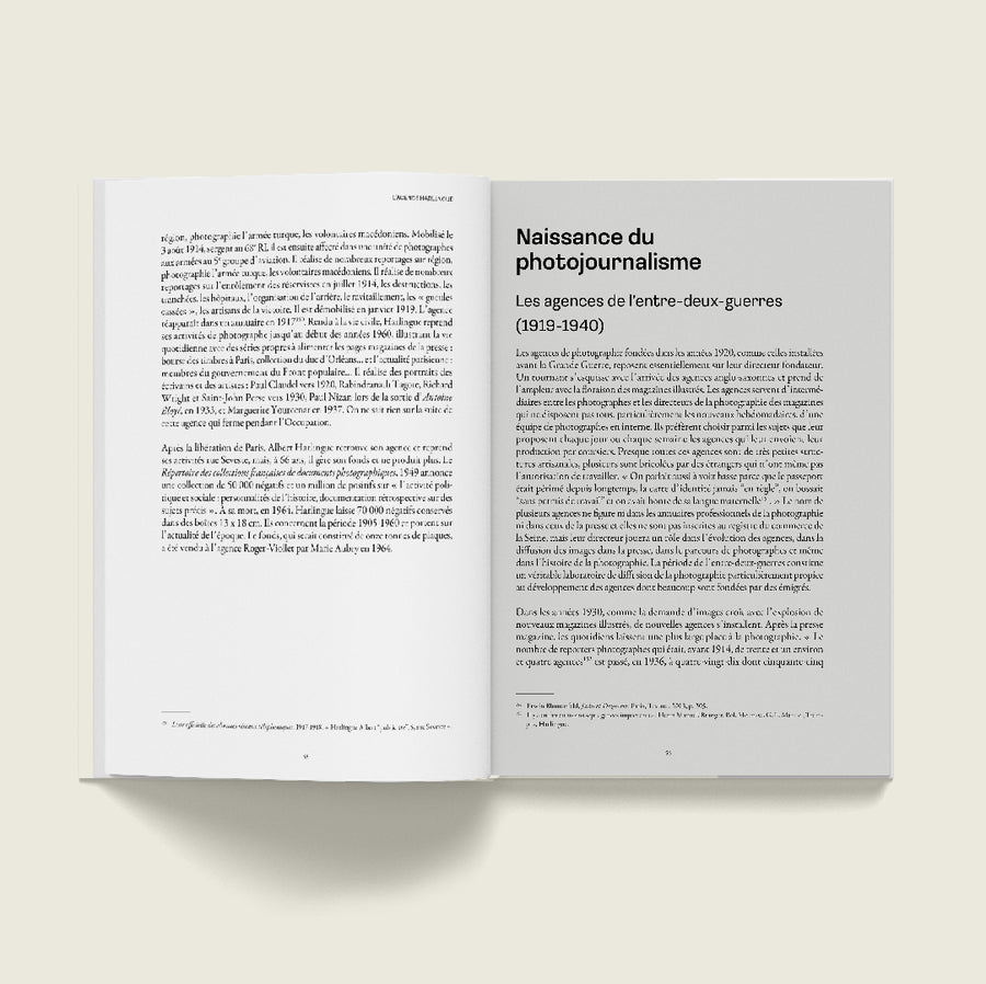 Les agences photo, une histoire française - Les Editions de Juillet