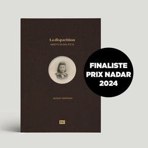La disparition - Les Editions de Juillet