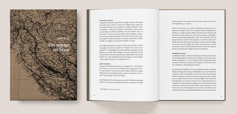 Un voyage en hiver - Editions de Juillet
